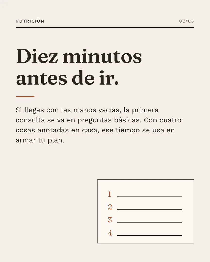 Tu primera consulta empieza en casa, slide 2 de 6