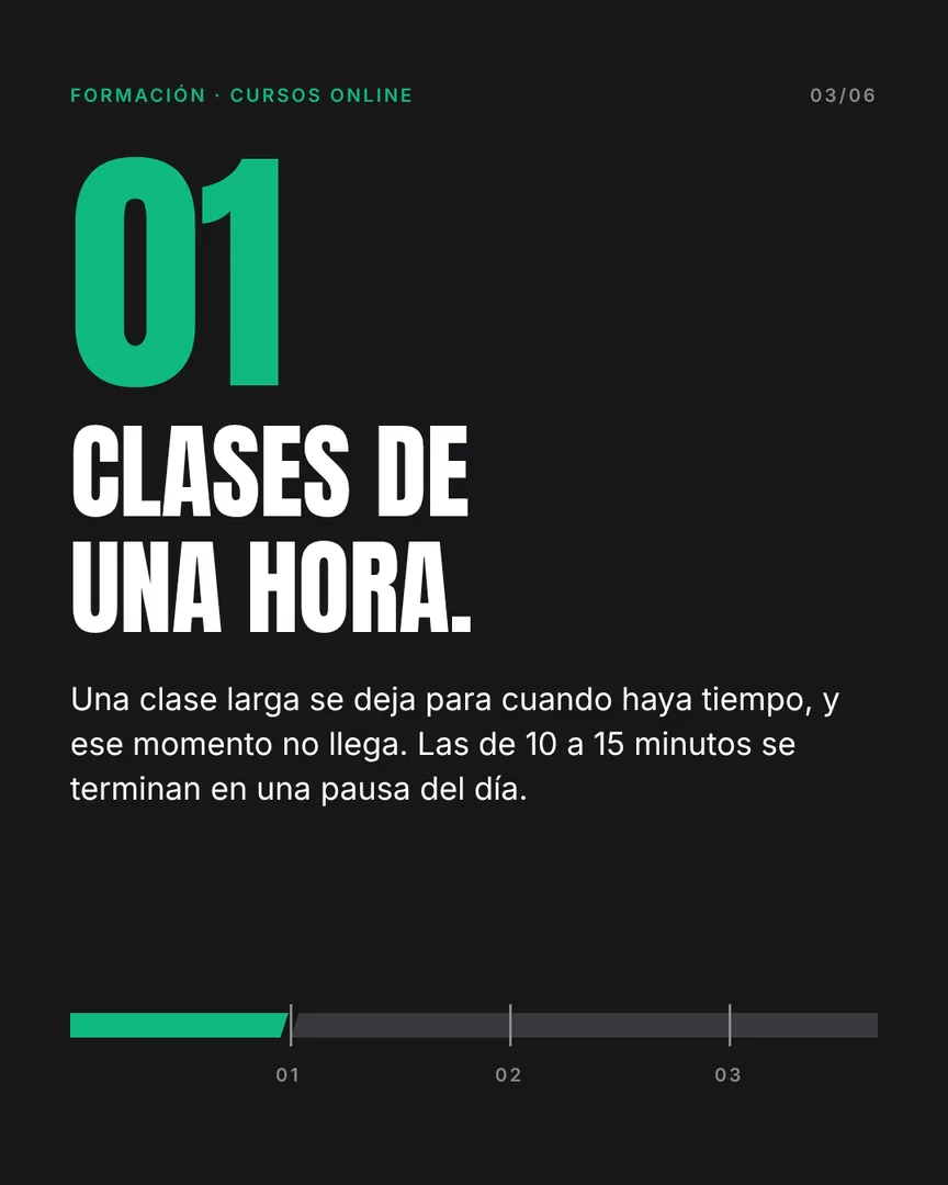 Compraron el curso. Nunca lo terminaron., slide 3 de 6