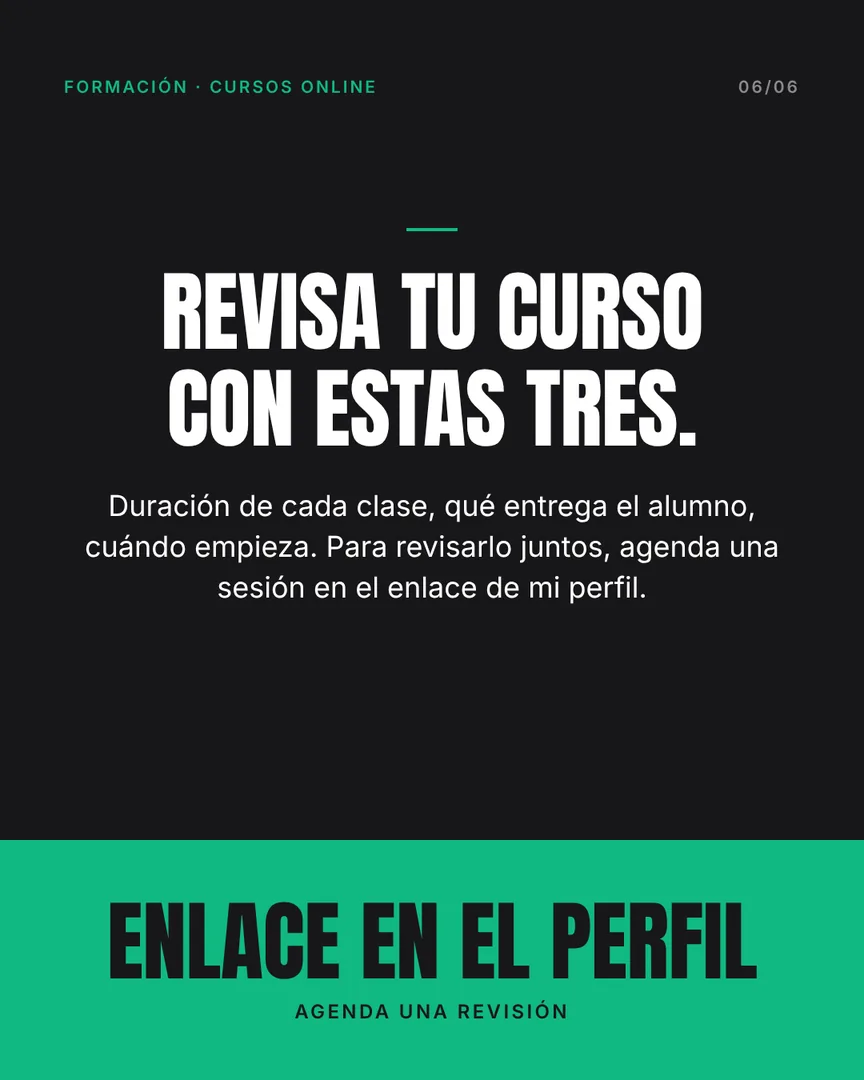 Compraron el curso. Nunca lo terminaron., slide 6 de 6