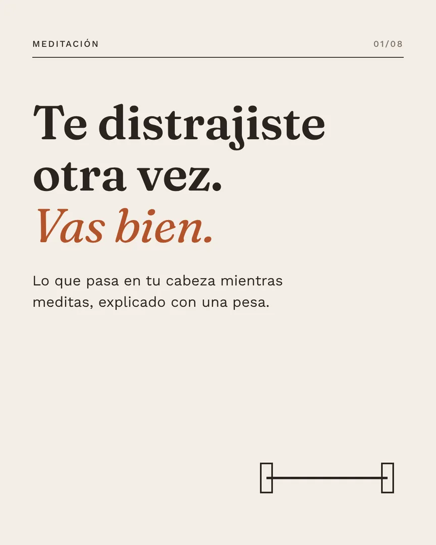 La mente en blanco nunca fue la meta, slide 1 de 8