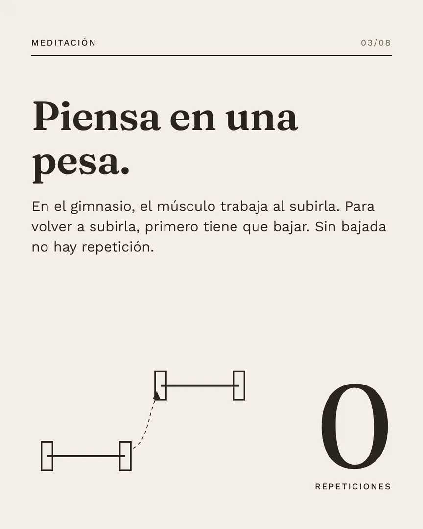 La mente en blanco nunca fue la meta, slide 3 de 8