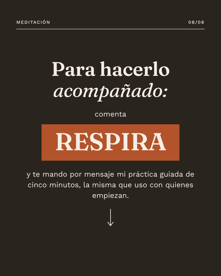 La mente en blanco nunca fue la meta, slide 8 de 8
