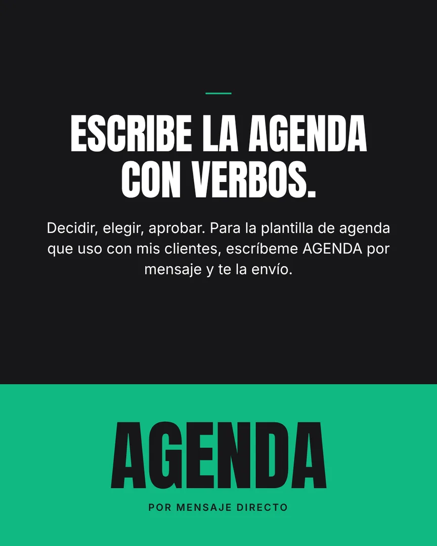 Reuniones que terminan en decisiones, slide 8 de 8