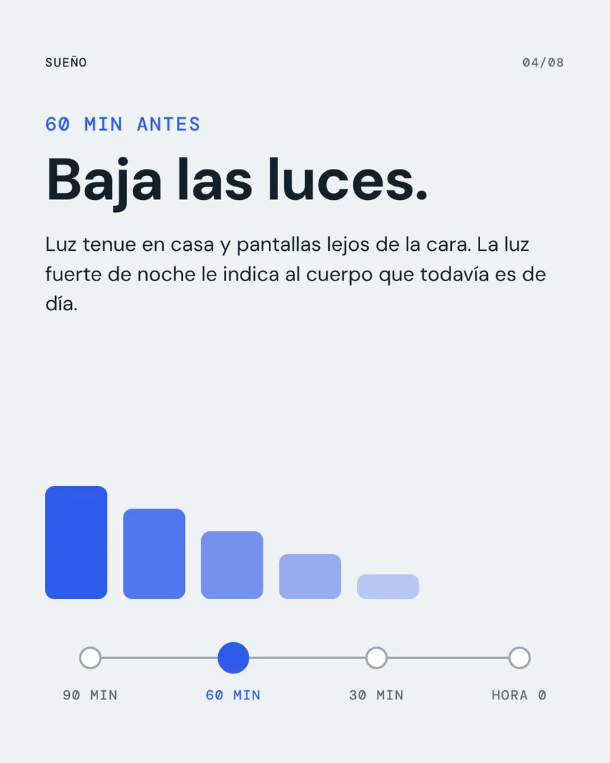 La hora antes de dormir, slide 4 de 8